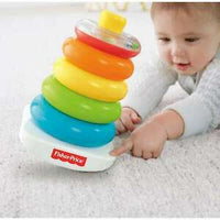 Fisher Price Rock A Stack Classic with 5 Colorful Rings for Infant Toddler