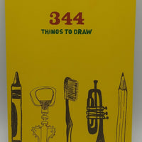 344 Things To Draw Paperback Children’s Adult Drawing Book - NEW