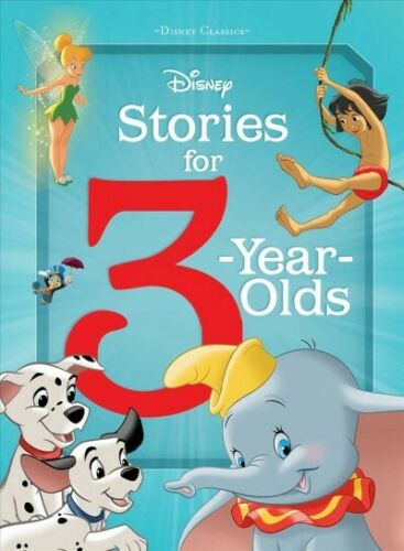 Disney Stories for 3-year-olds, Hardcover by Studio Fun International (COR), ...