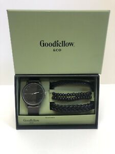 Goodfellow and Co Black On Black Watch With Mesh Band