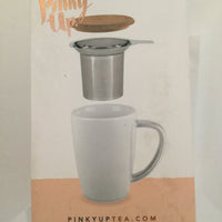 Pinky Up Bailey Tea Mug with Infuser