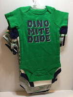 Baby favorite Bodysuits 5 Pack Boys/ 0-3 Months

