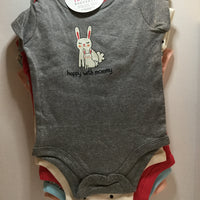 Baby favorite Bodysuits 5 Pack Girls/ 6-9 months