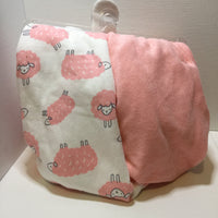 NWT Baby Girls' Sheep Bath Towel Set - 2 - Just One You made by Carter's - Pink