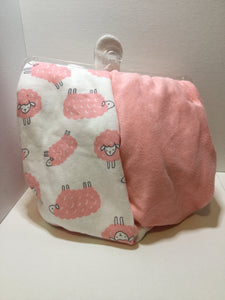 NWT Baby Girls' Sheep Bath Towel Set - 2 - Just One You made by Carter's - Pink