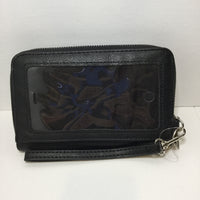 Women's Zip Around Clutch Wallet by Wild Fable Black Available Only