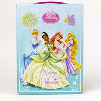 Disney Always a Princess 4-Board Book Set | Rapunzel, Ariel, Cinderella, Tiana