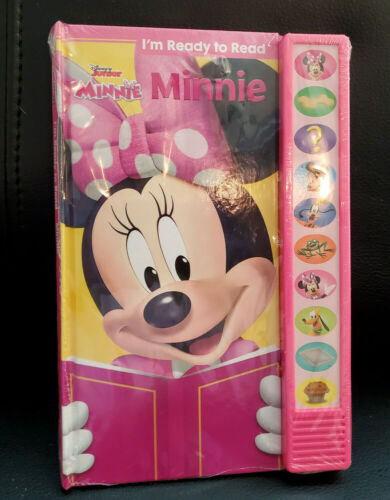 Disney Minnie Mouse: I'm Ready to Read w/Minnie Sound Book - Play-A-Sound - NEW