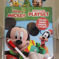 Disney Jr Wipe Clean Play Set BRAND NEW SEALED