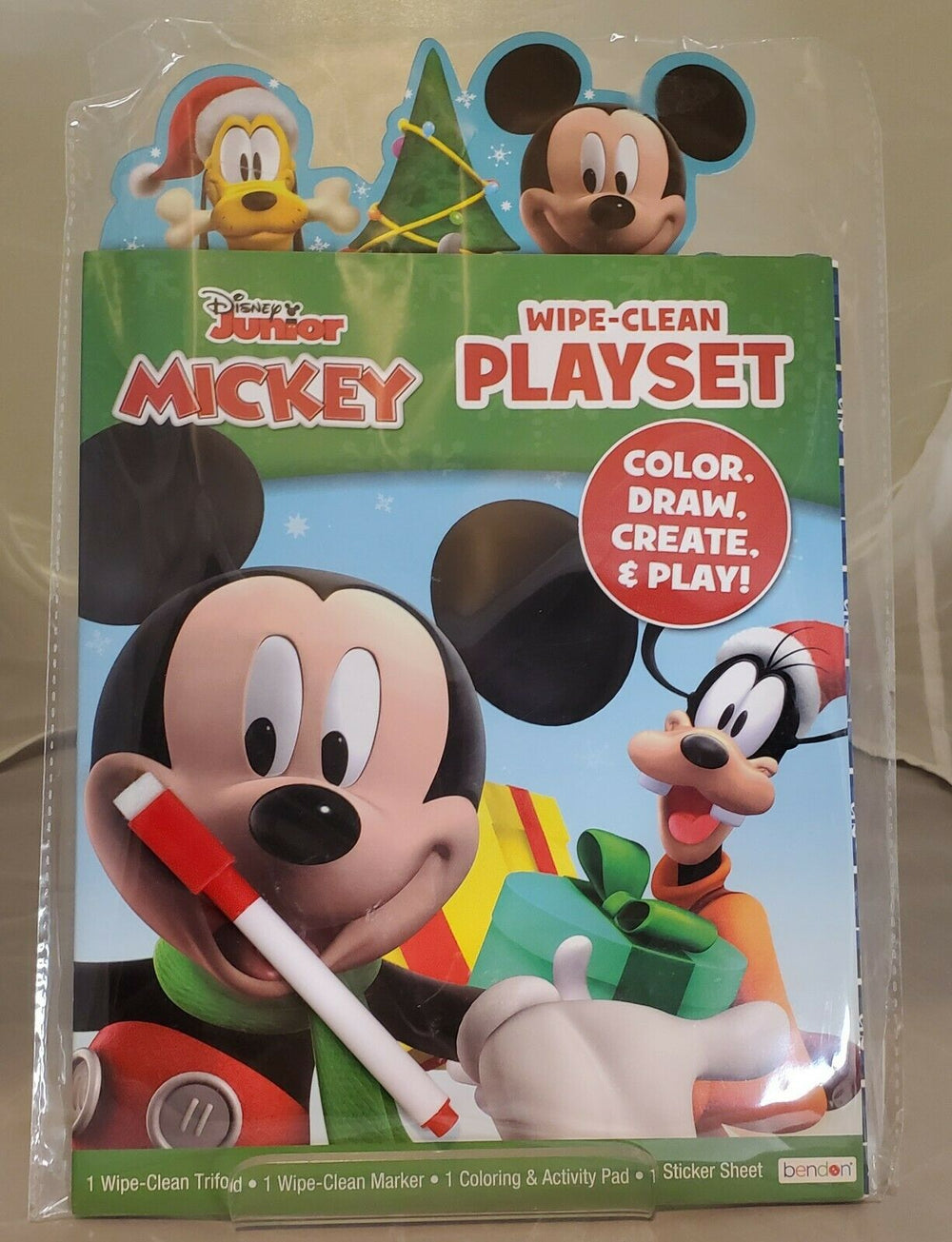 Disney Jr Wipe Clean Play Set BRAND NEW SEALED