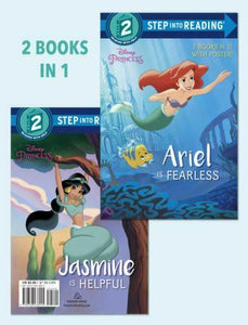 Ariel Is Fearless/Jasmine Is Helpful [Disney Princess] [Step into Reading] , Paperback