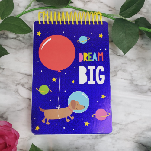 Dream Big Blank Notebook 6 x 8.75 in