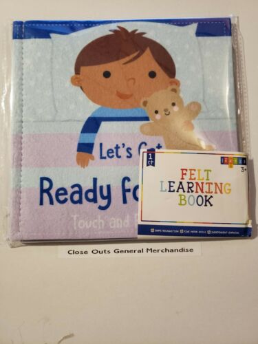 Kids’ Felt Learning BOOK LET'S GET READY FOR BED