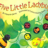 Five Little Ladybugs - Board book By Melanie Gerth