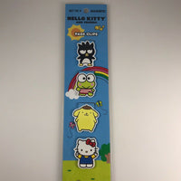 Hello Kitty and Friends Sanrio Page Clips Book Marks Keroppi Badtz NEW