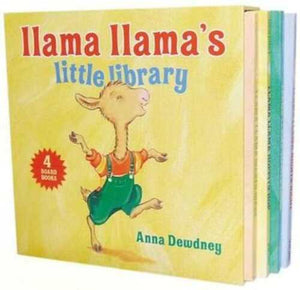Llama Llama's Little Library BOXED 4 Board Books  Wakey / Hoppity / Zippity / Nighty