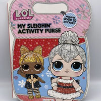 LOL Surprise My Sleighin Activity Purse Sticker Coloring Christmas Book