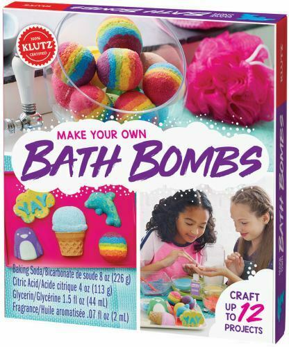 KLUTZ Make Your Own Bath Bombs Up To 12 Projects New