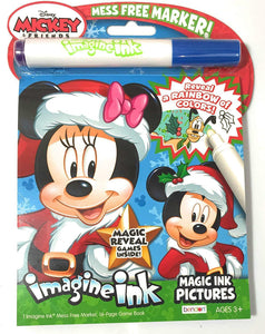 Disney Mickey & Friends Imagine Ink Christmas 16 Page Activity Book Christmas
