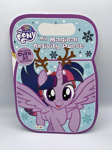 My Little Pony My Magical Activity Purse Sticker Christmas Coloring Book