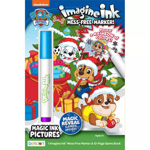 PAW Patrol 12-Page Imagine Ink Magic Pictures Activity Book Great Gift Idea NEW