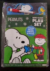 Peanuts Wipe Clean Play Set