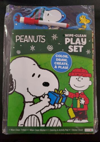 Peanuts Wipe Clean Play Set