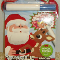 Rudolph 16-Page Imagine Ink Magic Pictures Activity Book - Great Gift Idea NEW