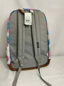 Trans by JanSport 18" Dakoda Pastel Pineapple Travel Backpack Laptop Pocket