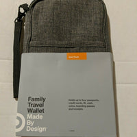 Travel wallet family passport holder- RFID BLOCKING ANTI-THEFT