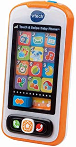 VTech Touch and Swipe Baby Phone, Orange | NEW