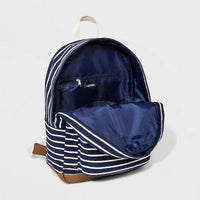Wild Fable Navy Striped Backpack
